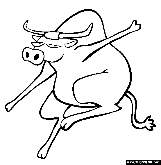 Year of the Ox Coloring Page